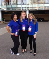 Corning's tweet photo. .@Corning employees take on the #SWE15 conference in Nashville! https://t.co/JH3hum46Tu