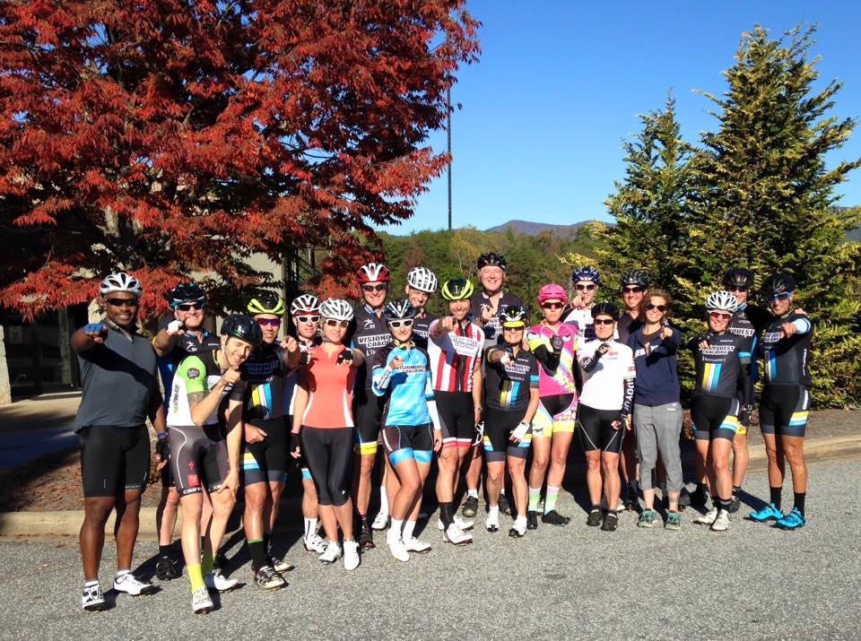 vqcoaching's tweet photo. Getting ready to ride with the pro's this morning at our Hincapie camp! https://t.co/omdATU6Joq