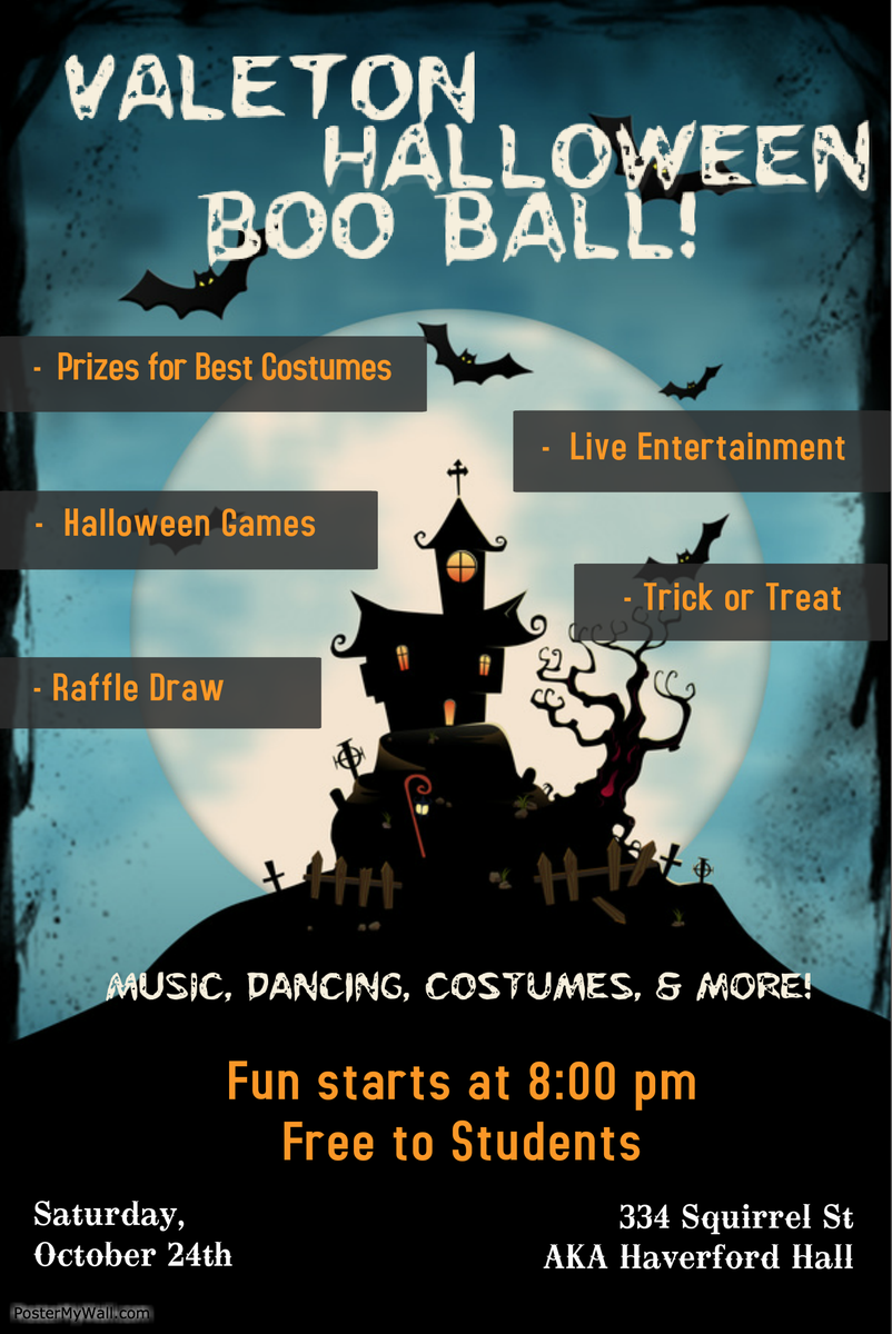 ValetonUni's tweet photo. Boo! Are you ready?! https://t.co/doMPFCFTNG