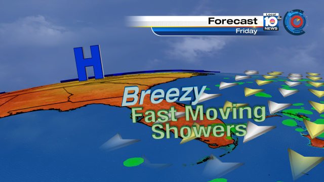 Breezy weather continues across South Florida.  @TrentAricTV has your forecast this evening. https://t.co/bN1Pjtmuig