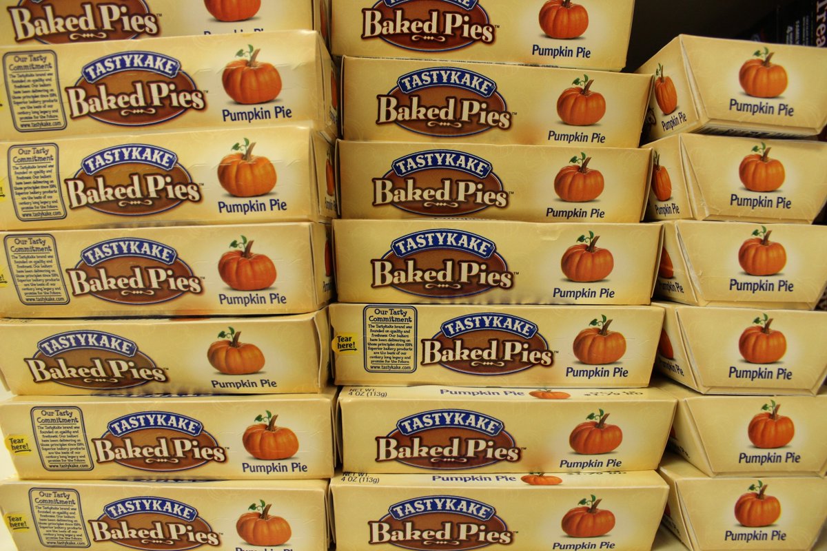RavitzMarkets's tweet photo. For the Fall you can expect #Tastykake​ to not disappoint. Pick up some of these delicious treats for the weekend. https://t.co/pDw5YaNly4
