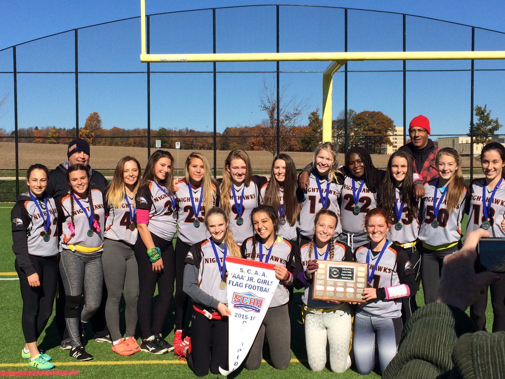 OSS_EVENTS's tweet photo. Congratulations to our Junior Girls' Flag Football team who won the GBSSA/SCAA championship today! #osspride ππͺπ½π https://t.co/x7qlD3ZgGD
