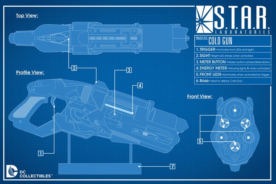 9. This Cold Gun Prop Replica from The Flash is cooler than cool, coming ea...