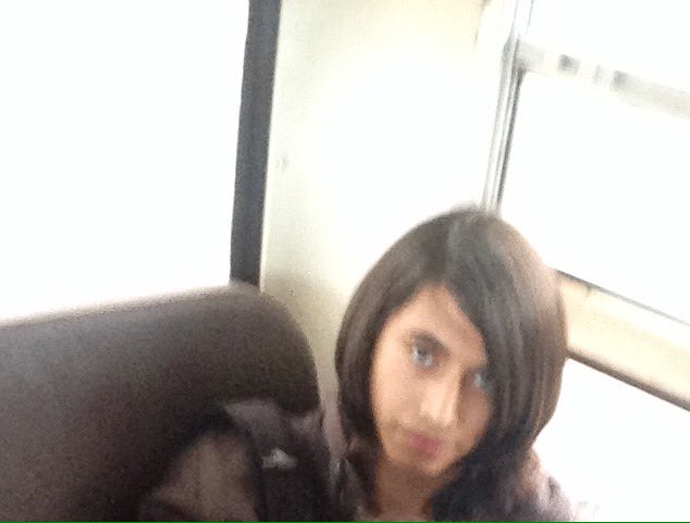 goddamnaj's tweet photo. On the bus w @Pouyalilpou https://t.co/lDG6KDxFoQ