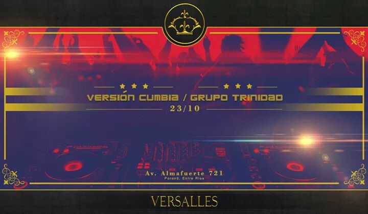 BarraNapoles's tweet photo. "Version Cumbia" y "Grupo Trinidad" en el cierre de temporada de Versalles https://t.co/53uiW0XZF0