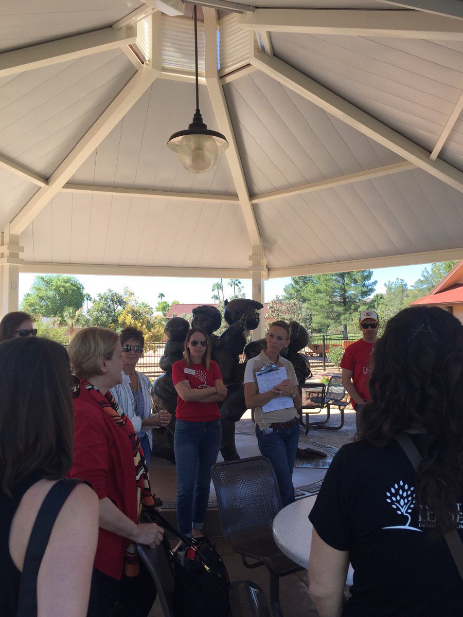 ScottsdaleLeadr's tweet image. Touring the Railroad park today. Scottsdale Leadership #class30