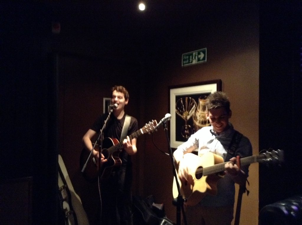 The_Albyn's tweet photo. Lewis and Blair throwing out some tunes just now, Salemes  Lot tonight from 10:30 https://t.co/xKkFJLLooO