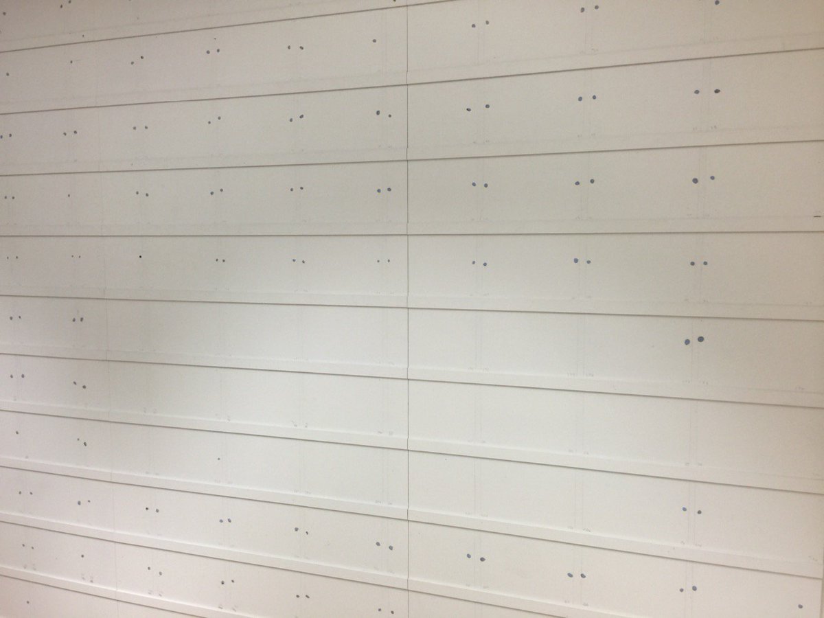 #lovemagazine issue 15 starts today - it's fun to be back. The Wall won't be blank for long...