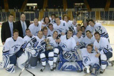 WSUOwlsHockey's tweet photo. Seven years ago we won our 1st #FalconCup at the @MM_Center.

In seven days, we'll try for our 7th. 

#WSUvWNE https://t.co/1YB22Io3Tc