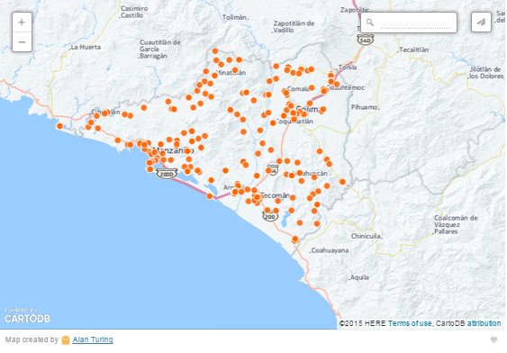 SEGOB_mx's tweet photo. #Mapa de #RefugiosTemporales ¡Chécalo! En https://t.co/FXi4TqcdVq  #HuracánPatricia https://t.co/gpFgKsP8Aa