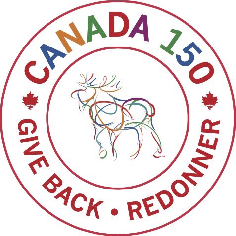 canada2017's tweet photo. #Canada150 Give Back Redonner. The badge. L'insigne. #canada https://t.co/pHpRINDZvb