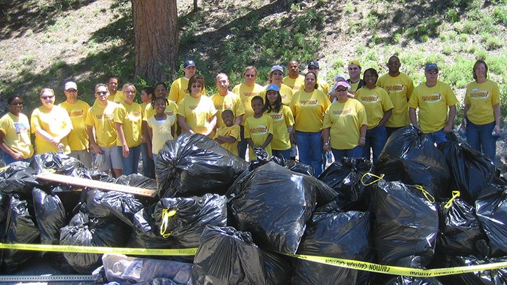 FortePR_LV's tweet photo. #FBF to the @forestservice 's Sweep the Peak 2014, which removed over 2 tons of trash from Mt. Charleston. #FPR10 https://t.co/BTh4UXon61