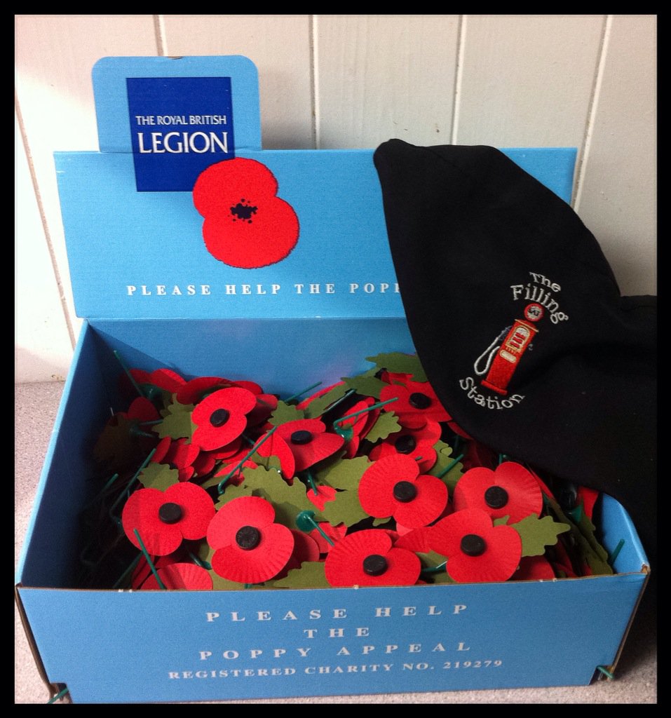 thefillingstn's tweet photo. We are proud to support @PoppyLegion #PoppyAppeal https://t.co/lDmk89ZRPX