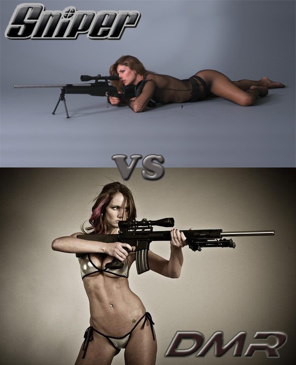 AsEliteArms's tweet photo. ¿Qué preferís.. Sniper o Tirador Selecto (DMR)? https://t.co/d6I5pbW6oV