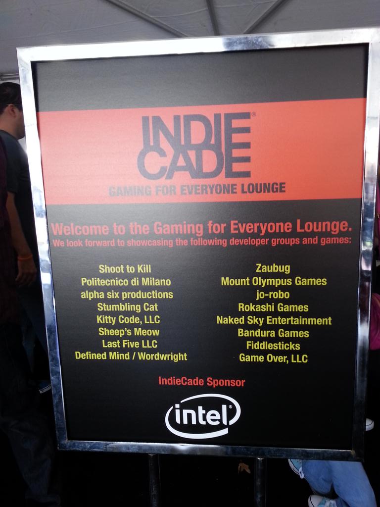 Zaubug's tweet photo. Come check out #MindFork at the Gaming For Everyone tent @Indiecade ! :0 https://t.co/Yr5jz93YoU
