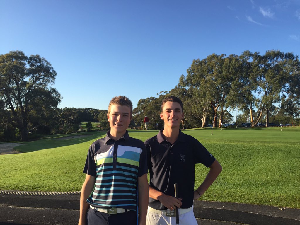 And they're off. Good luck boys!