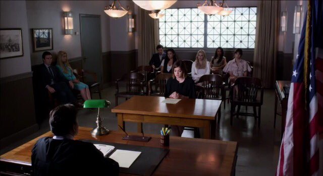 pll4eve's tweet image. The liars in Charlotte's trial!! Do you think the will lie for Ali??? #PLL #FiveYearsForward