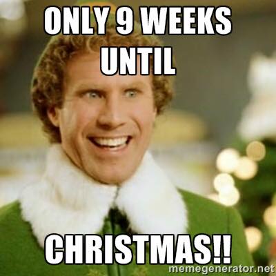 XmasTreesManc's tweet photo. 9 weeks until #Christmas https://t.co/YeeWSc8prJ