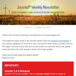 Photo by Joomla! Weekly (@JoomlaWeekly)
