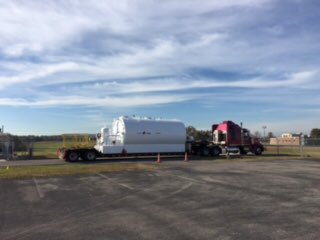FlyLebanonTN's tweet photo. Our new jet fuel tank has arrived! #jetfuel #airport https://t.co/w7cKtVJdLG