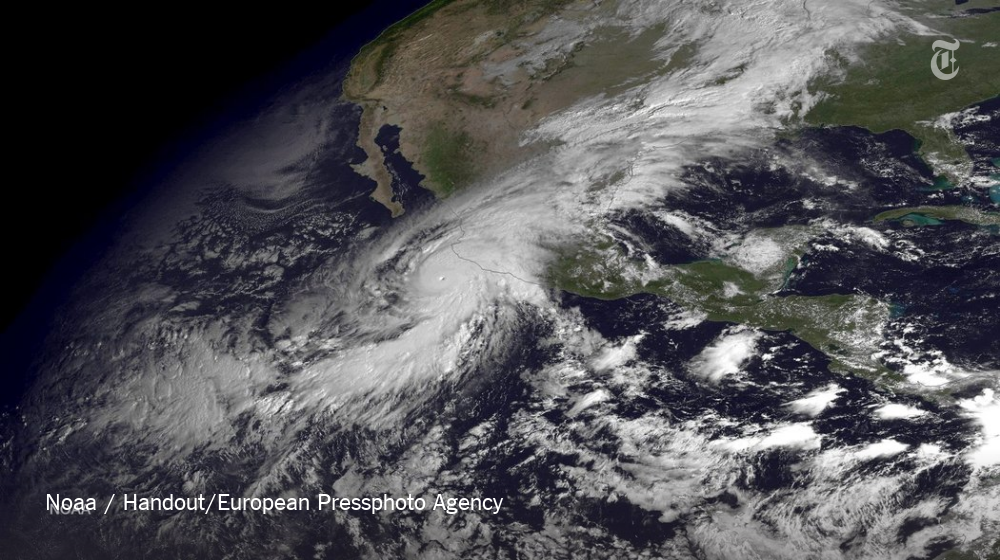 nytimesworld's tweet photo. With a natural disaster like Hurricane Patricia, does climate change come into play? https://t.co/E9iR9M8T0U https://t.co/hm8iaYTMg9