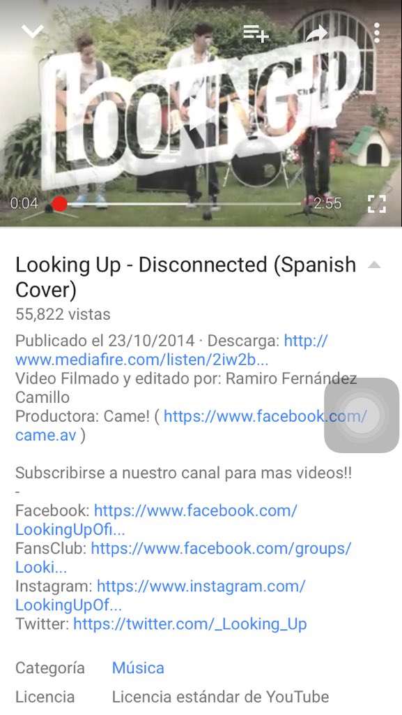 _alwayshemmo_'s tweet photo. Primer vídeo 23/10/14 - Último tema del ep 23/10/15
Coincidencia? No lo creo. #TimeToShareLookingUp https://t.co/NBL6C2c9Qb