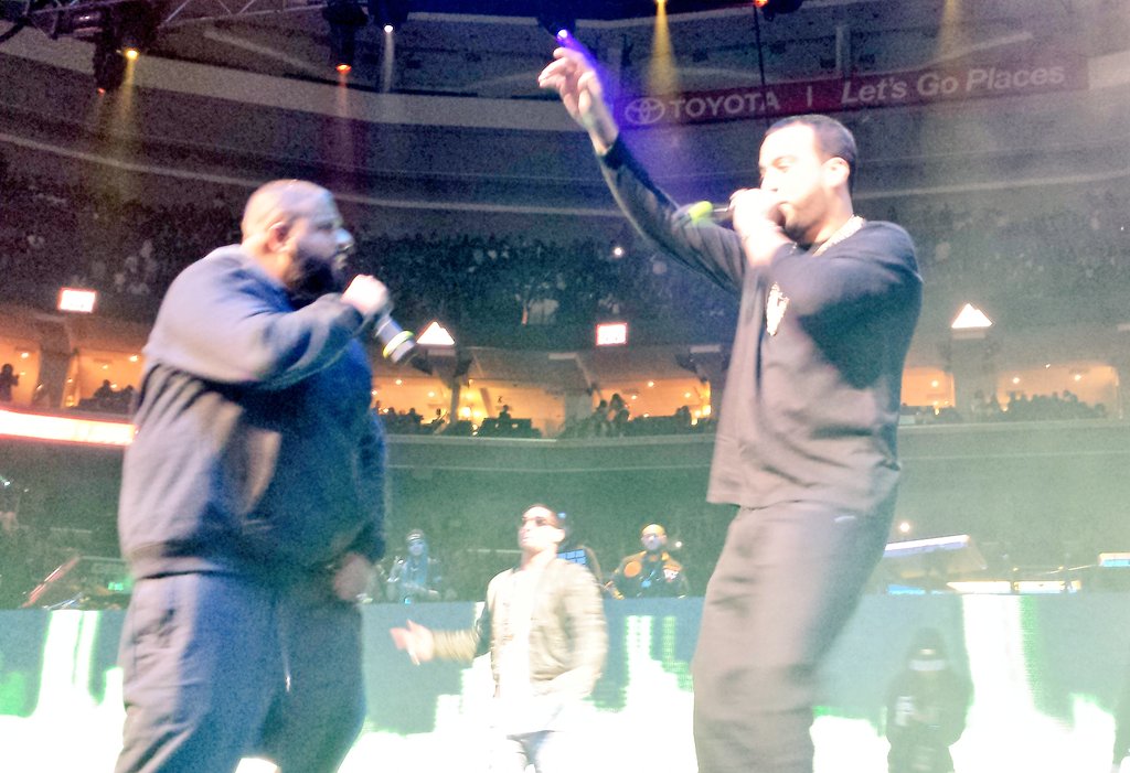 XMobileArena's tweet photo. .@FrencHMonTanA, @djkhaled and Philly's own @DannySwift, the professional boxer! @Power99Philly #PowerhousePhilly https://t.co/VNwJFTwq9M