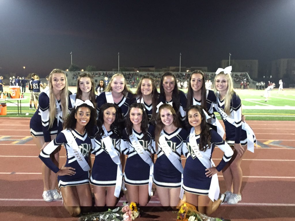 DNHSNighthawks's tweet image. Senior night for Cheer! Congrats ladies!! What an amazing group of young women!