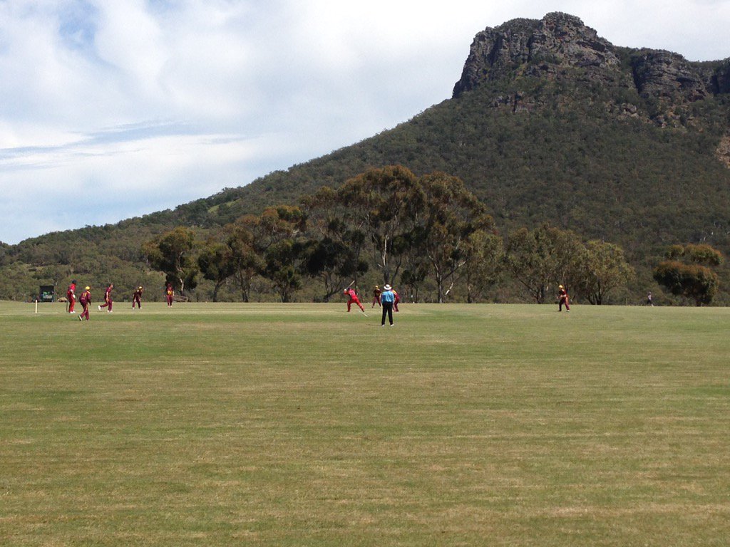 Action at <a href="/DiscoverDunkeld/">Discover Dunkeld</a> <a href="/MelbCC/">Melbourne CC</a> 3-40 v <a href="/fitzdonc/">Fitzroy Doncaster CC</a>