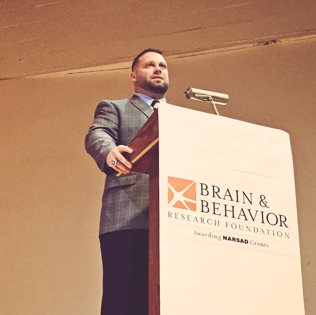_jcmurray's tweet photo. Great to see @keithdoneil speak today on #mentalhealth @BBRFoundation #ScienceStopsStigma https://t.co/bMFyQgacgY
