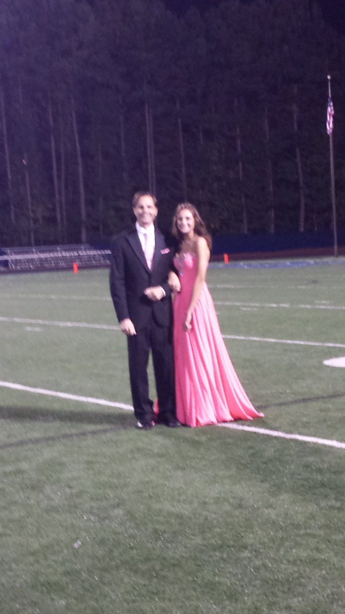 PopeFastpitch's tweet photo. We all had fun celebrating with Pope pitcher @trinityy_ann as she represents the class of 2019 on homecoming court. https://t.co/mkJjcDlgsQ