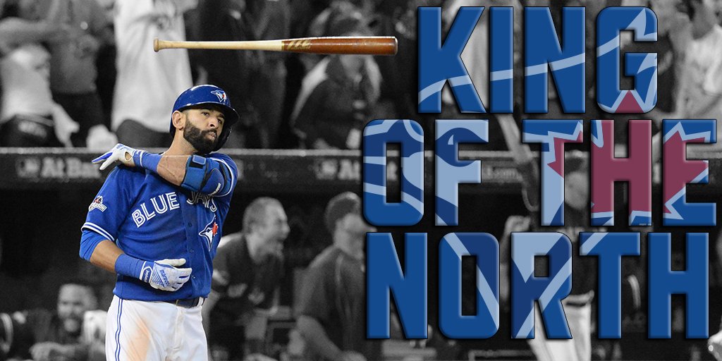 BlueJays's tweet image. No wall can contain @JoeyBats19!!! That titanic solo blast gets the @BlueJays on the board! #ComeTogether