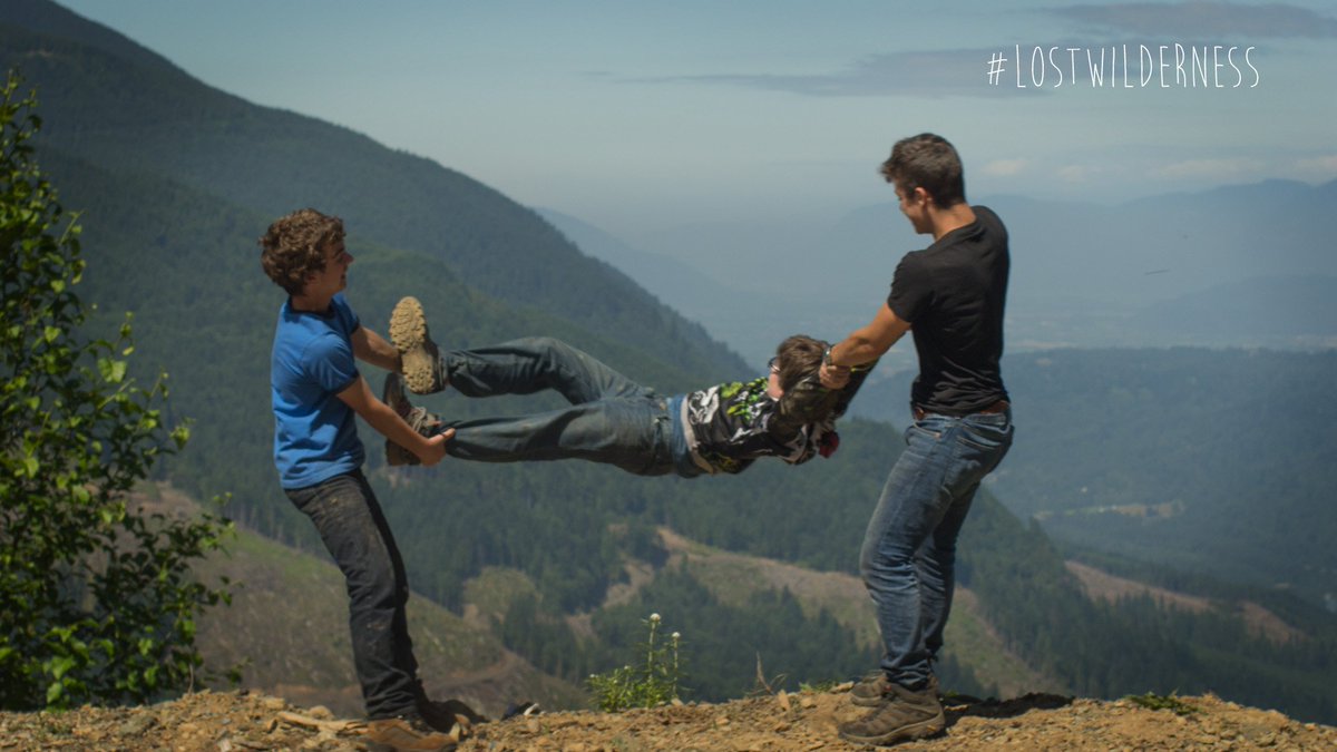 MofoGoats's tweet photo. Tanner does his own stunts! @TannerSaunders #lostwilderness https://t.co/Gmzo7g50iz