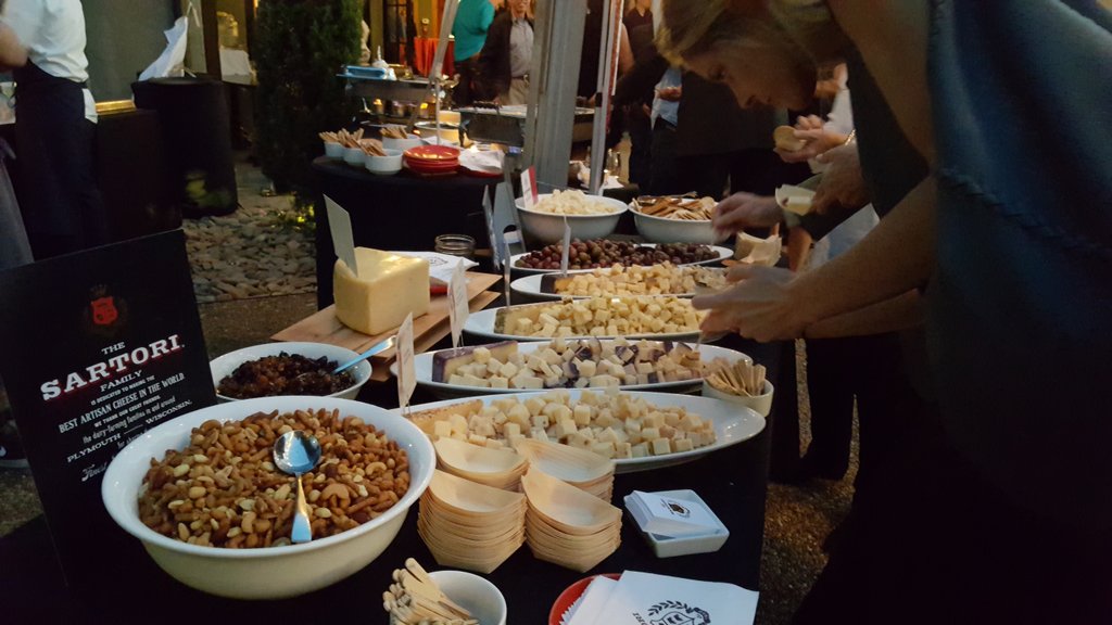 So good! @Sartori_Cheese station by <a href="/Chef/">Progress Chef</a> <a href="/mattaccarrino/">matthew accarrino</a> . #FondoHincapie <a href="/Lexus/">Lexus</a> #CelebrityChefDinner