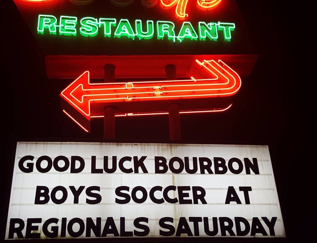 BourbonSoccer's tweet image. Thanks Jerry's! #colonelpride #OneTeamOneMission