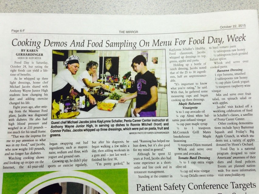 Nice article in local newspaper about our Food Day events! <a href="/CSPI/">Center for Science in the Public Interest</a> <a href="/FoodDay2015/">Food Day</a> #FoodDay2015