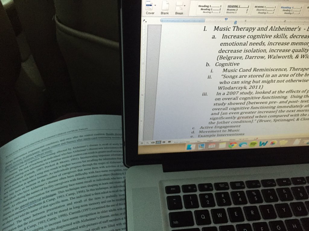 ETxTherapist's tweet photo. #MusicTherapy #Research If you've got any MT and Hospice tips or tricks, feel free to send 'em my way #InservicePrep https://t.co/Jyom09iE7i