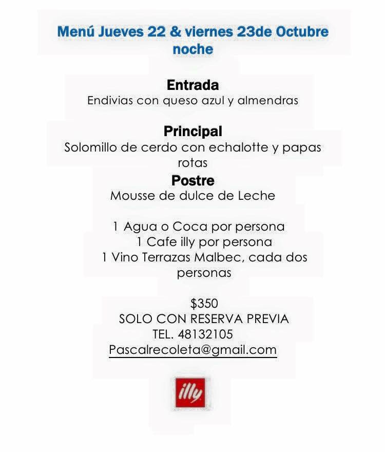 PascalRecoleta's tweet image. #MenuNoche #Reservas48132105