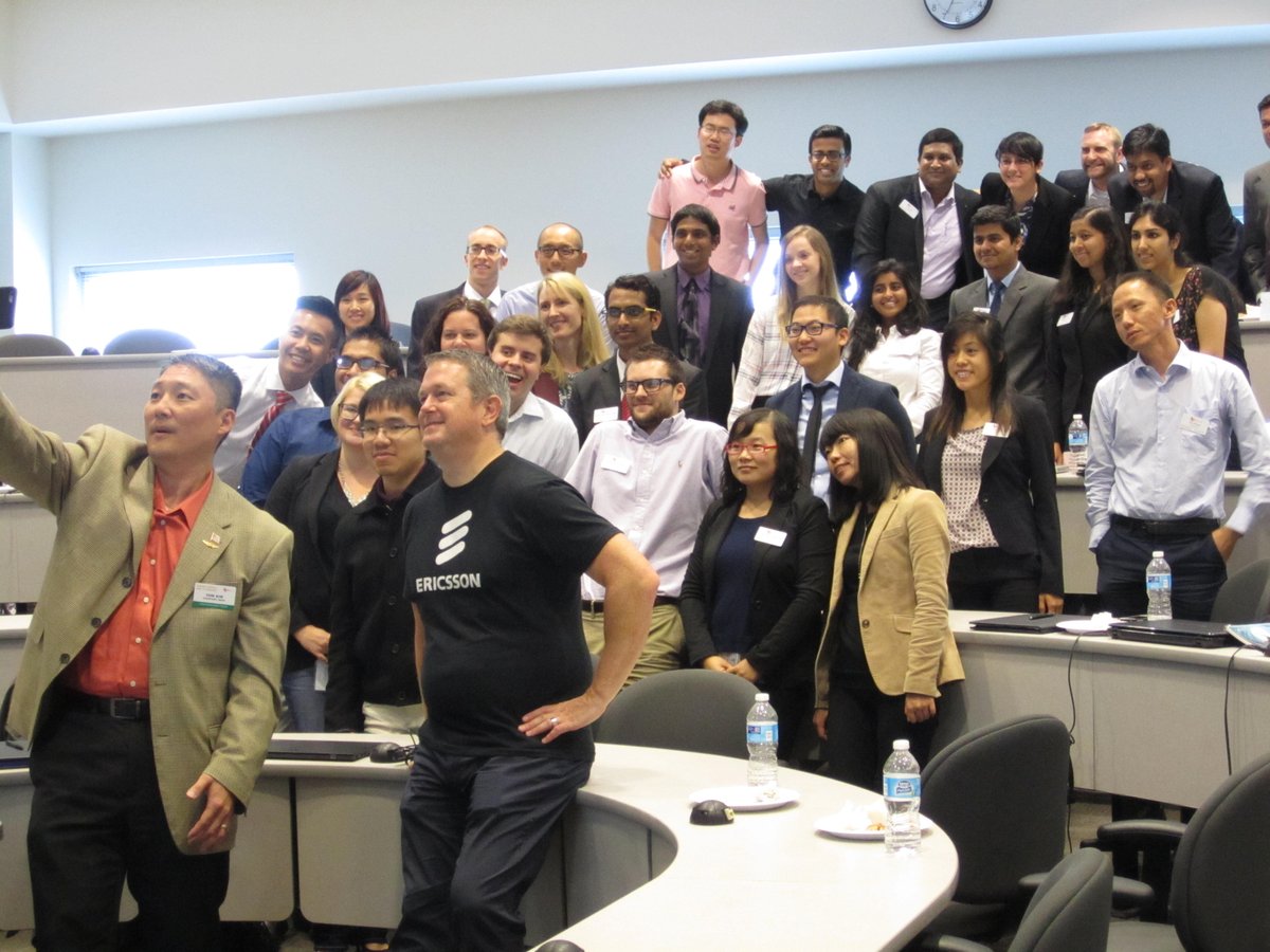 FionaJHunter's tweet photo. Ericsson energizes the 2016 FT MBA class today!   #jindal_utdallas @JindalCMC #hirejsom https://t.co/FLnaVcr7hG