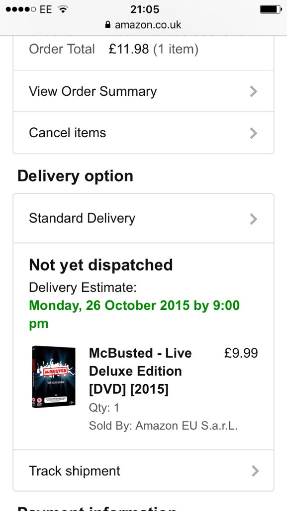 OpheliaMCFLY_GD's tweet photo. @tommcfly Tom I have both formats on order 😄😍🤘🏻 #mcbustedmeat can't wait till they both arrive https://t.co/k0aY0ztpNr