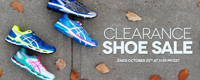 RunningRoom's tweet photo. Until Sunday only - Take an additional 15% off all sale shoes. Use FOOTWEAR15 online or coupon: http;//ow.ly/TGBVk. https://t.co/uXYNoG6O2K