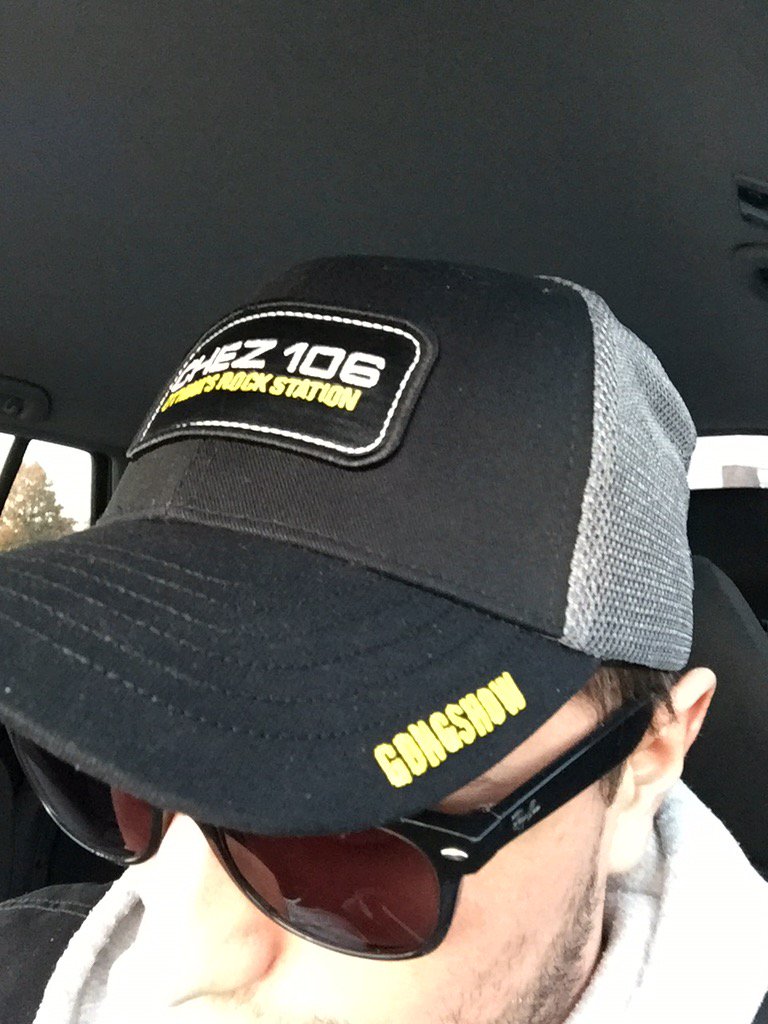 theubermanott's tweet photo. Thanks Cosmo @chez106 for the killer @GongshowGear hat! Great riding with you today! #rideuber #uber #uberottawa https://t.co/6gWfRJFnfO