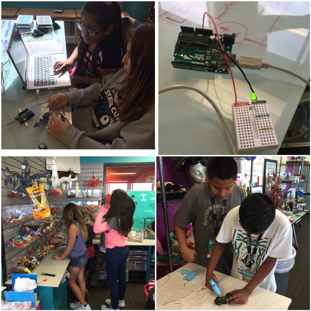Programming meets crafting <a href="/Thinkabit_Lab/">Thinkabit Lab</a> <a href="/Qualcomm/">Qualcomm</a> #rmmsfam #wave