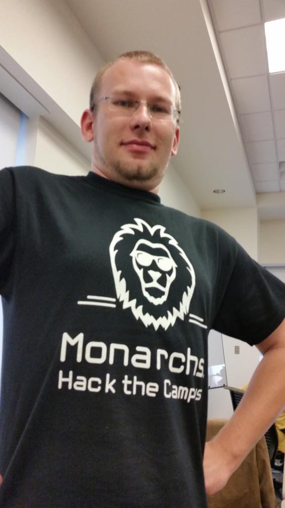 thecbliss's tweet photo. @DomEnterprises @ODUnow @Code4HR #hack2helphr #MHtC Monarchs hack! https://t.co/LxNhyjU8m6