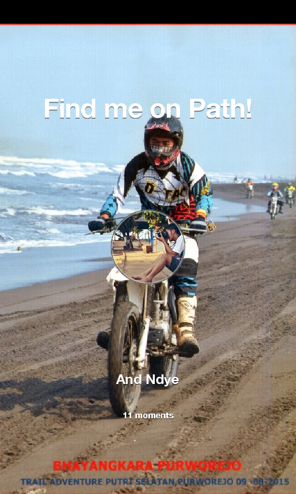 andndye29's tweet photo. Find me on #Path now! Go to: https://t.co/nUGxVBJ6Tk! #thepersonalnetwork https://t.co/tkpBFXJwN4