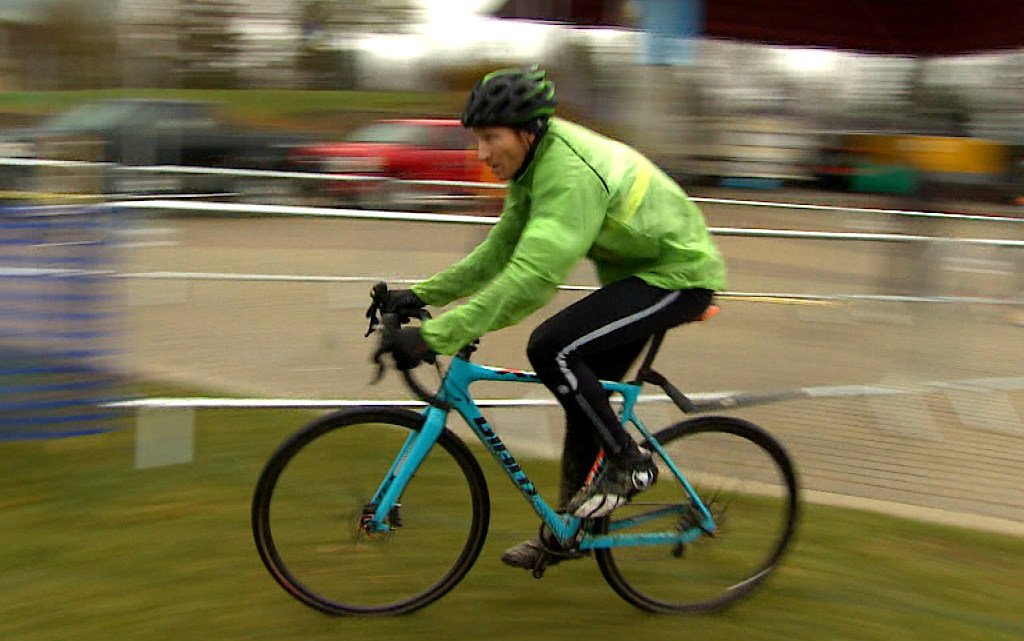 WATCH: CDN Cyclocross Championships gear up <a href="/TheForks/">Clairo</a> #wpgcx2015 <a href="/WpgCycleChick/">Andrea Tétrault</a> <a href="/WpgCX2015/">CX Nats in Winnipeg</a> cbc.ca/1.3286623