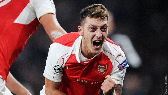 Arsenal's tweet photo. “He is a world-class player who's becoming more respected.” Arsene Wenger on @MesutOzil1088 https://t.co/ZjKqLx3o0m https://t.co/cZO6INBw89