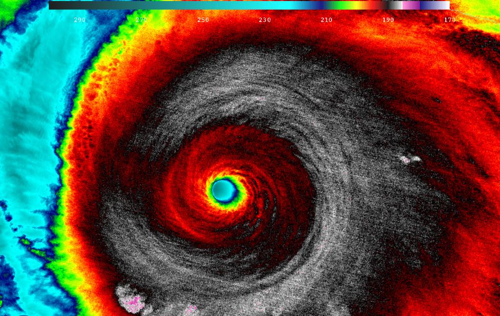 NASA's tweet photo. Satellites monitoring record-breaking #HurricanePatricia as it rapidly intensified. Details: https://t.co/hmrs97wvdt https://t.co/HyBYaOr318