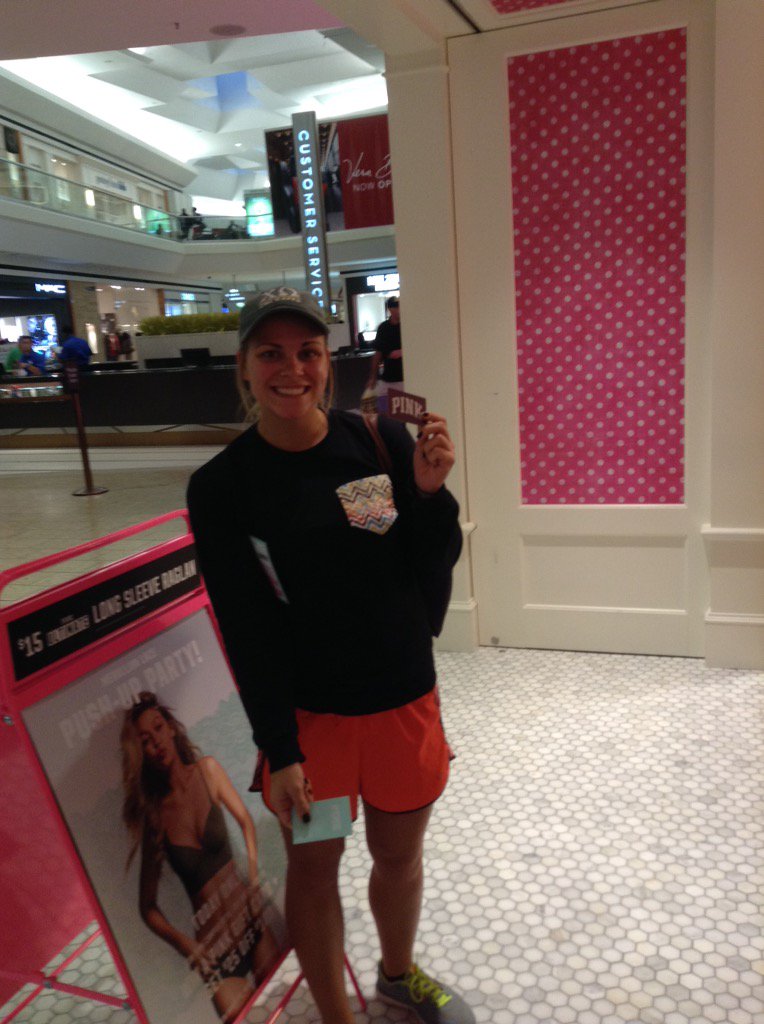 GMUPINK's tweet photo. We have a winner! Come party with us for your chance to win a $25 PINK gift card! #GMUPINK #PINKReps https://t.co/LNyQjeNlY1