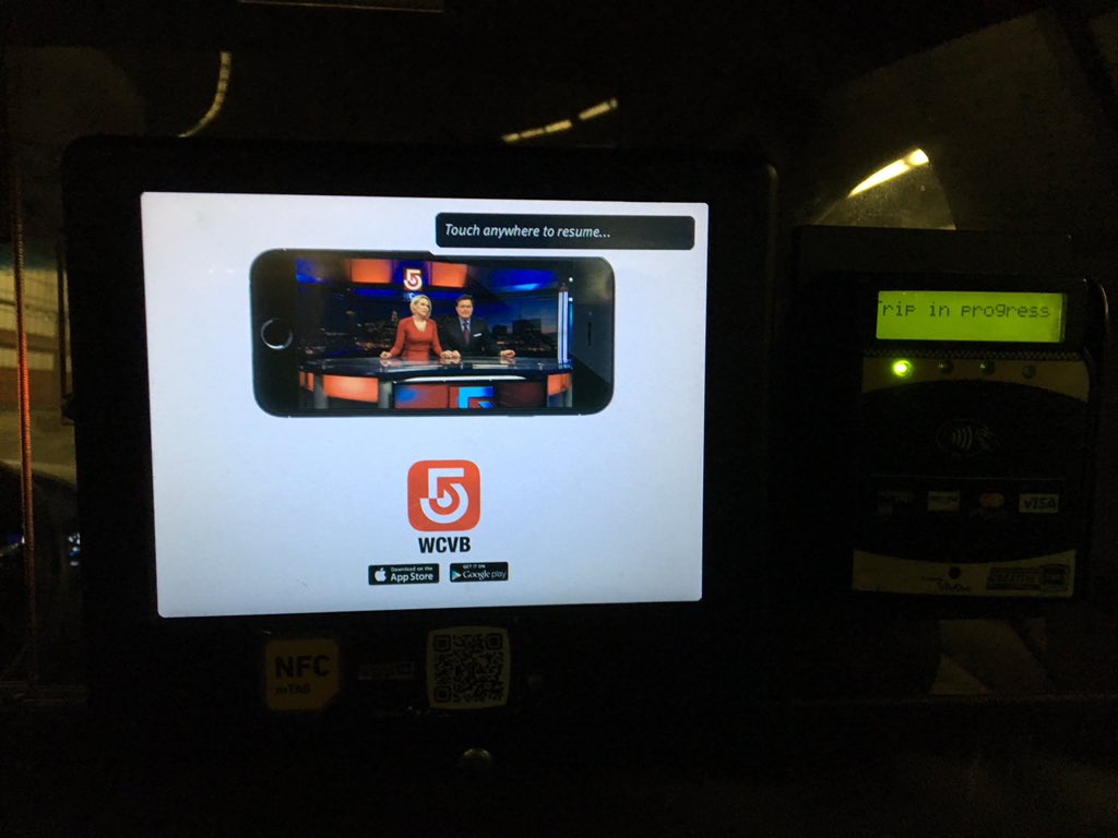 bonnell's tweet photo. A perk of taking @uber instead of a cab is not having a gigantic ad in front of my face that won't go away. #Cabfail https://t.co/CqO45oyvVO
